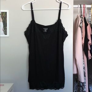 ⚫️ Black Lace Tank Top